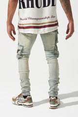 Serenede "New Earth 2.0'' Cargo Jeans Earth MEN JEANS by Serenede | BLVD
