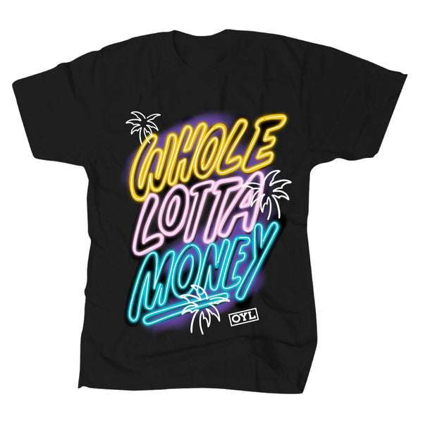 Whole Lotta Money (OYL141) Black T-shirt - BLVD